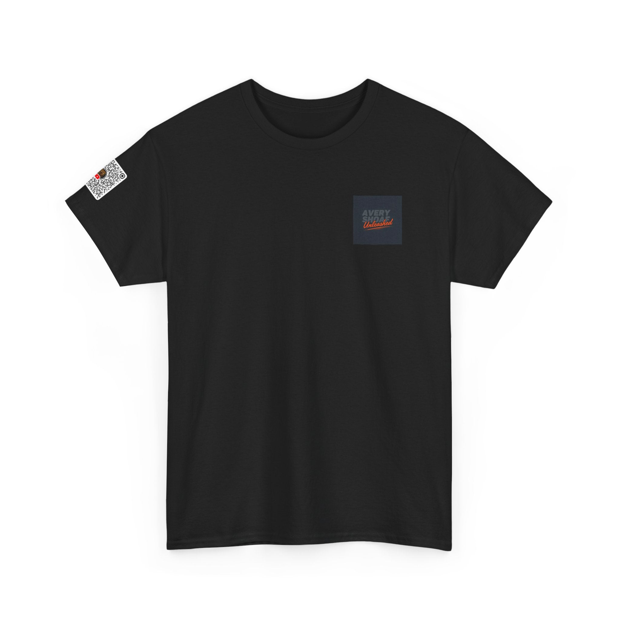 Avery Shoaf Unleashed T-Shirt — Minimal Logo Tee for Fans & Creators