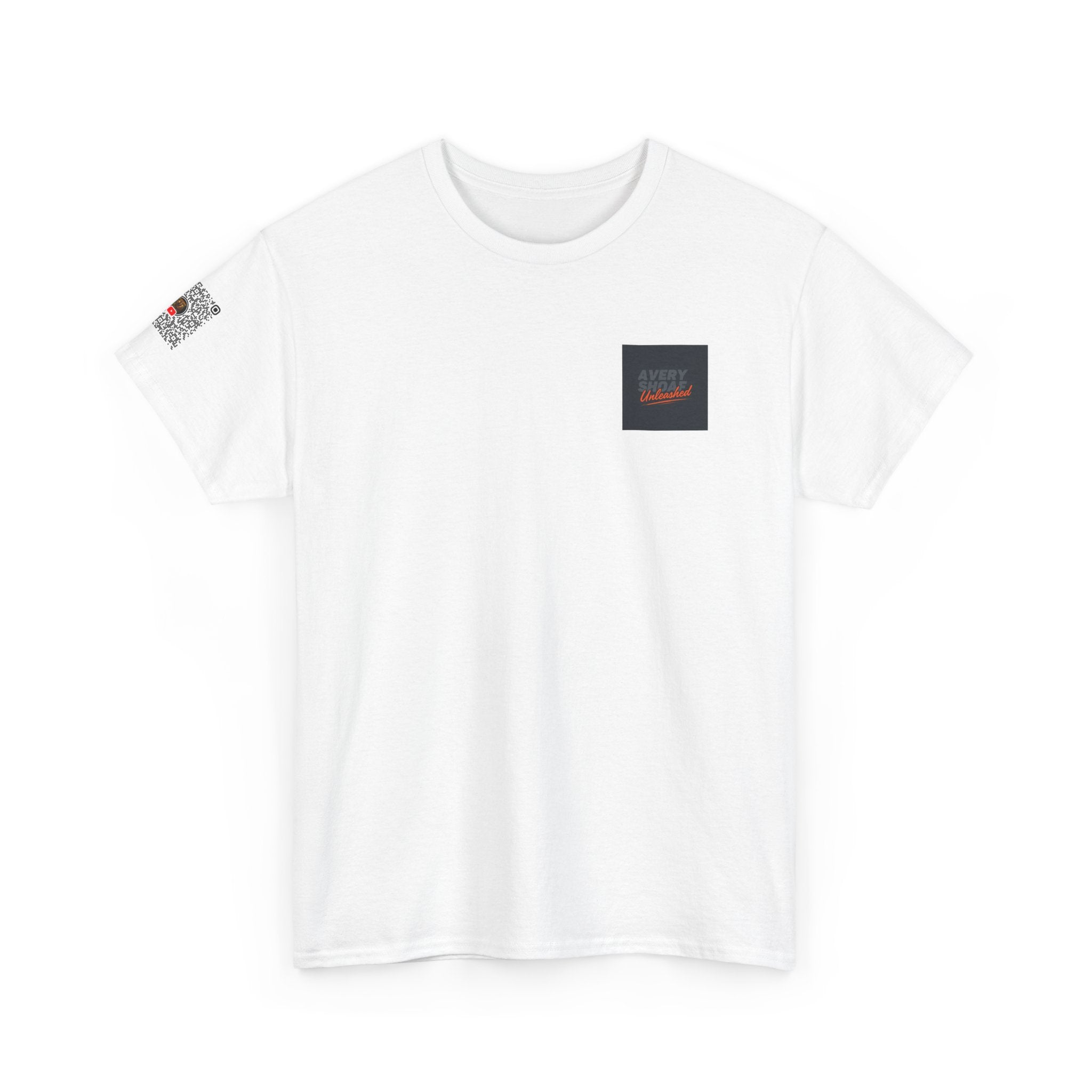 Avery Shoaf Unleashed T-Shirt — Minimal Logo Tee for Fans & Creators