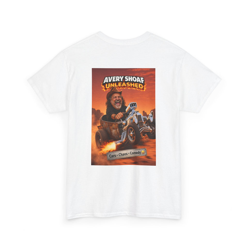 Avery Shoaf Unleashed Graphic Tee - Retro Rat Rod Design