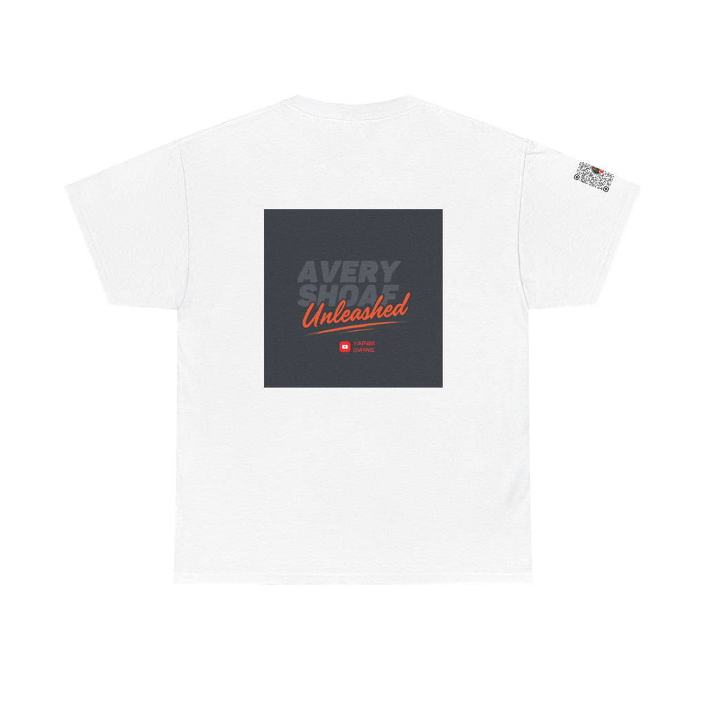 Avery Shoaf Unleashed T-Shirt — Minimal Logo Tee for Fans & Creators