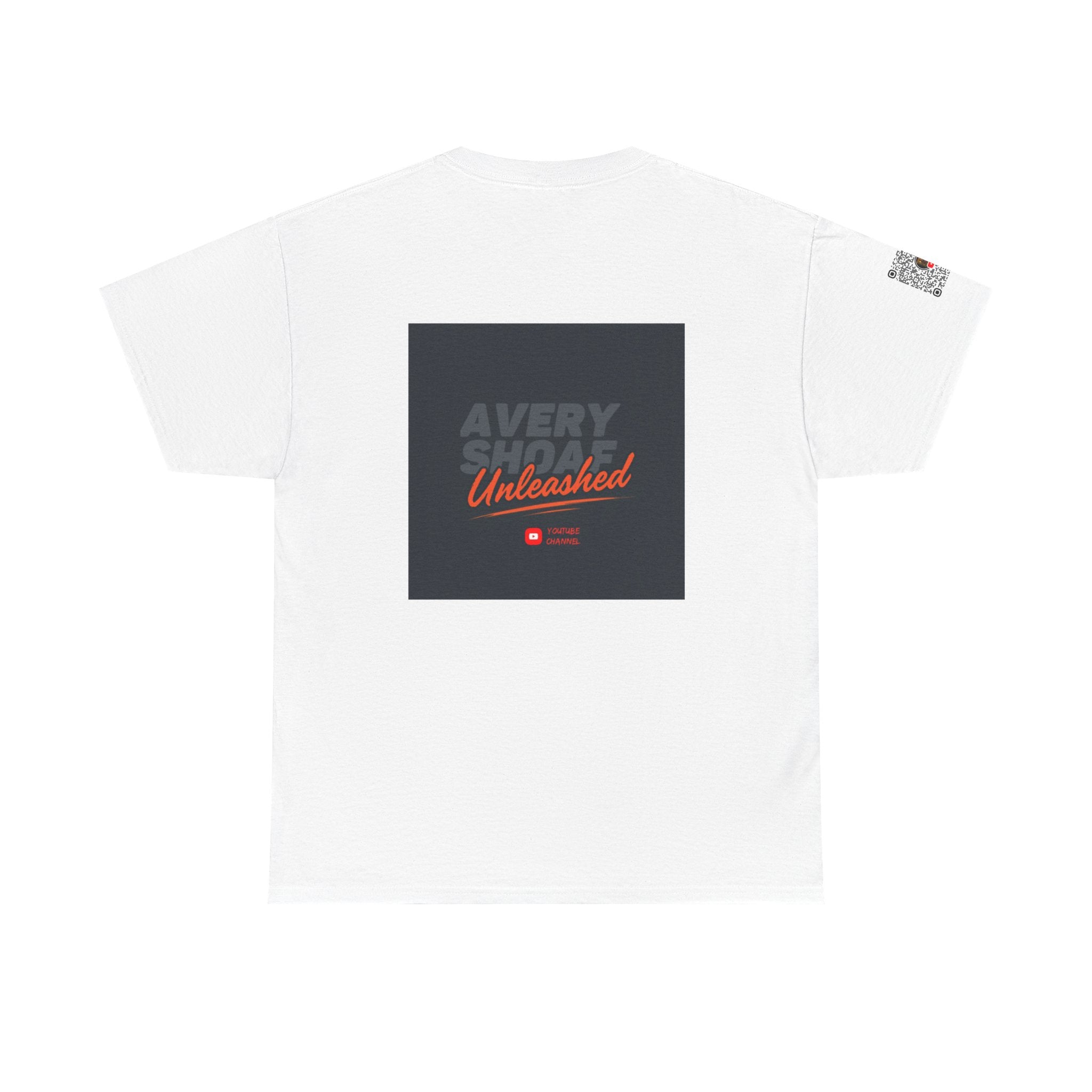 Avery Shoaf Unleashed T-Shirt — Minimal Logo Tee for Fans & Creators