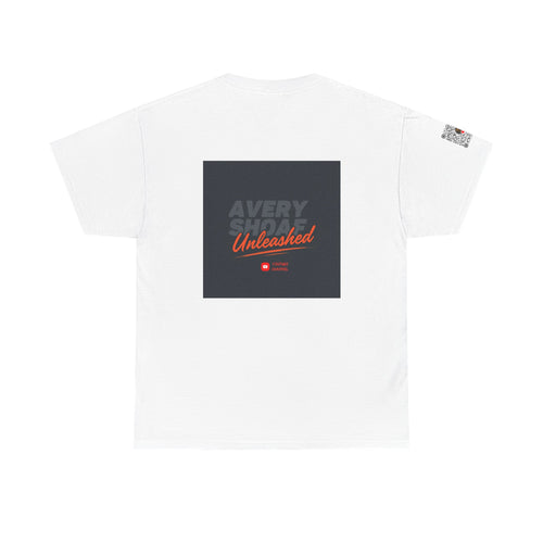 Avery Shoaf Unleashed T-Shirt — Minimal Logo Tee for Fans & Creators