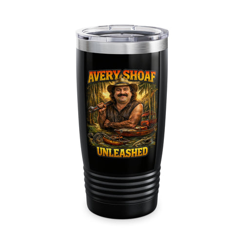 20oz Tumbler — Avery Shoaf Unleashed Graphic Travel Mug