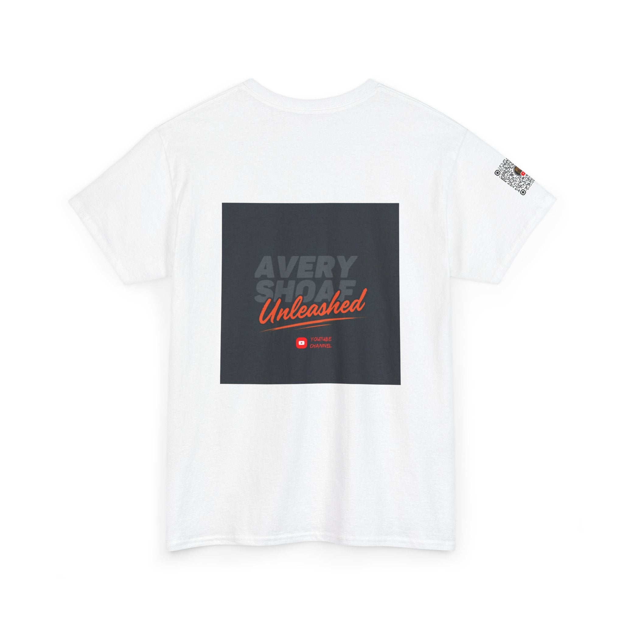 Avery Shoaf Unleashed T-Shirt — Minimal Logo Tee for Fans & Creators