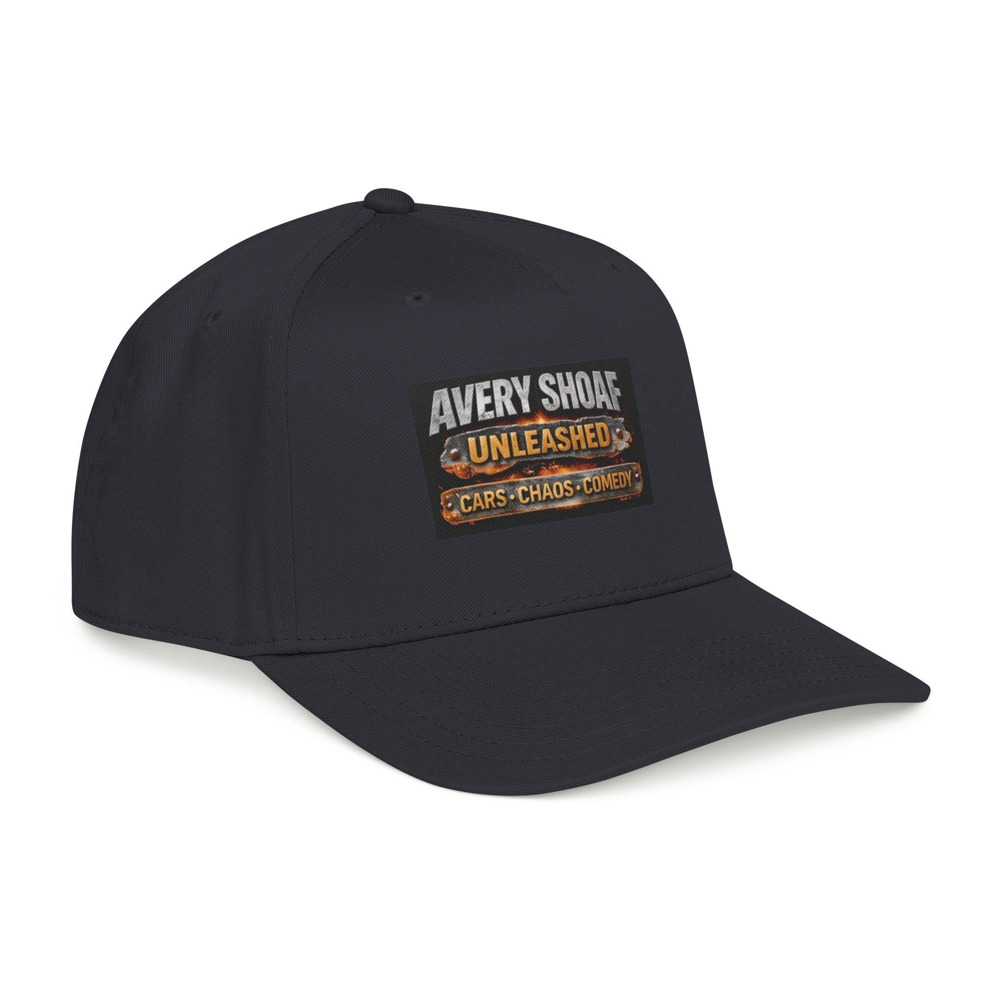 Avery Shoaf Unleashed Baseball Cap — Cars, Chaos & Comedy Patch