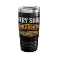 Ringneck 20oz Tumbler — "Unleashed" Automotive Flames Design